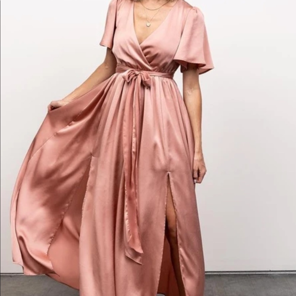 Baltic Born blush maxi dress
